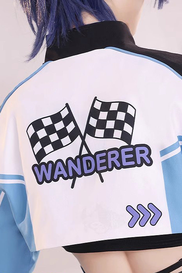 Handsome Ouji Lolita Set with Rider Print
