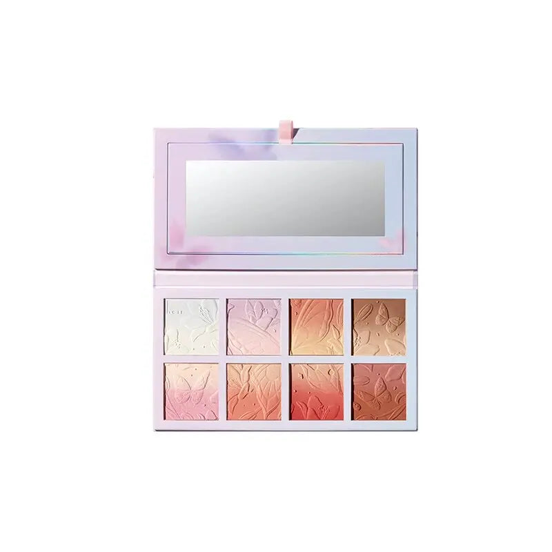 Kawaii Aesthetic Y2K Cute Fairy Fantasy Fairy Rainbow ButterFly Shadow Pallet - Kimi MK Kawaii Store