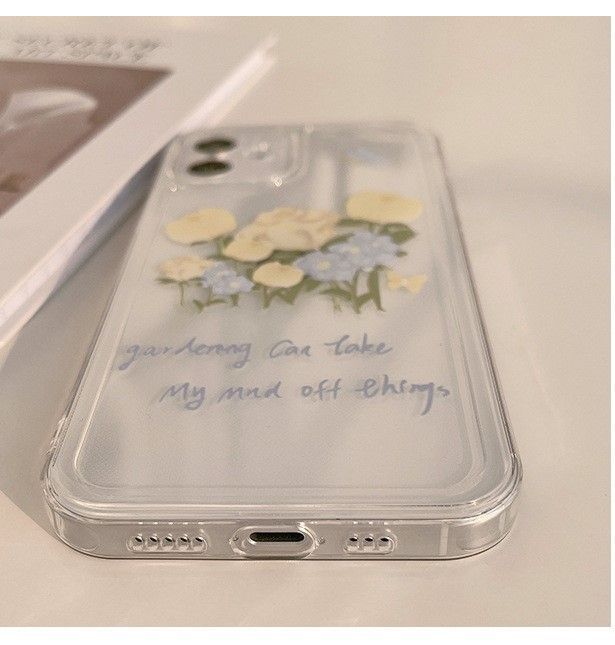 Flower Transparent Phone Case