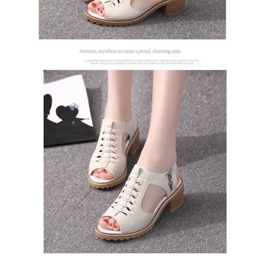 Block-Heel Sandals