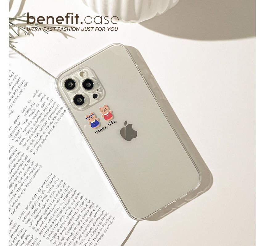 Phone Case Bear Transparent