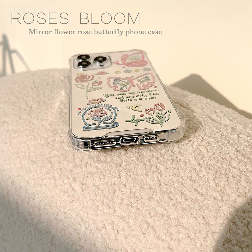 Mirrored Phone Butterfly Case