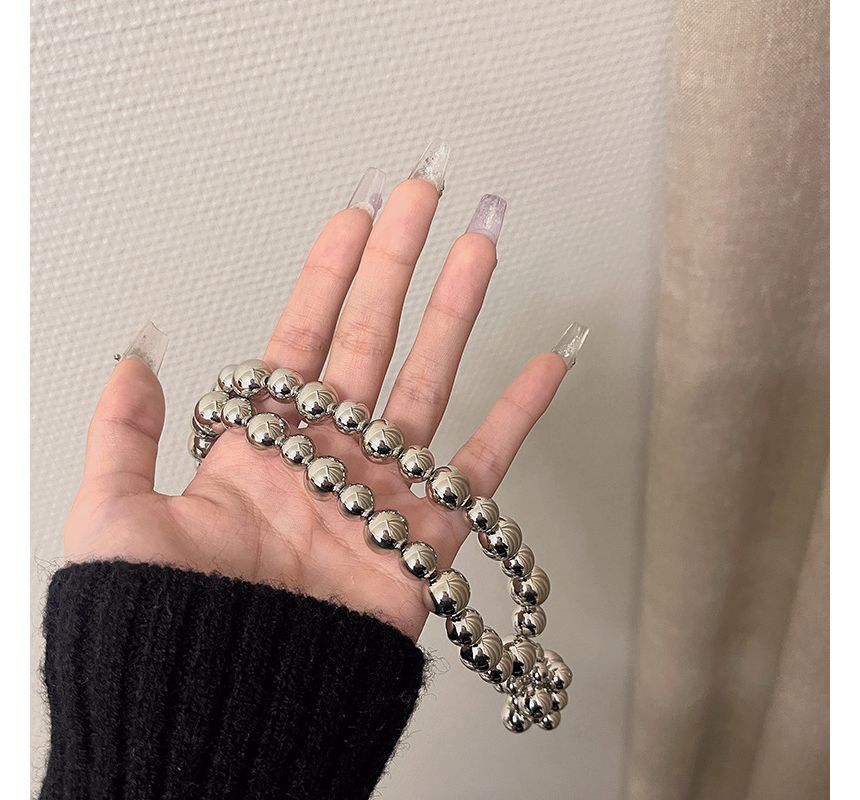 Choker Alloy Bead Pendant