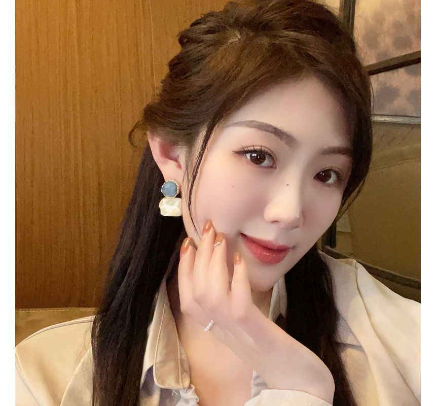 Dangle Earring Resin Alloy