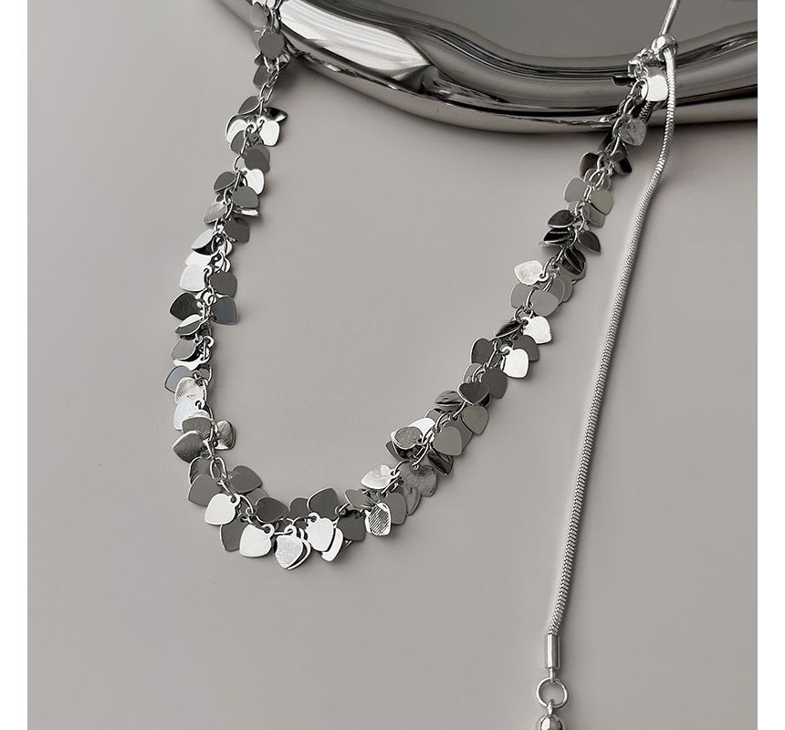 Choker Alloy Heart