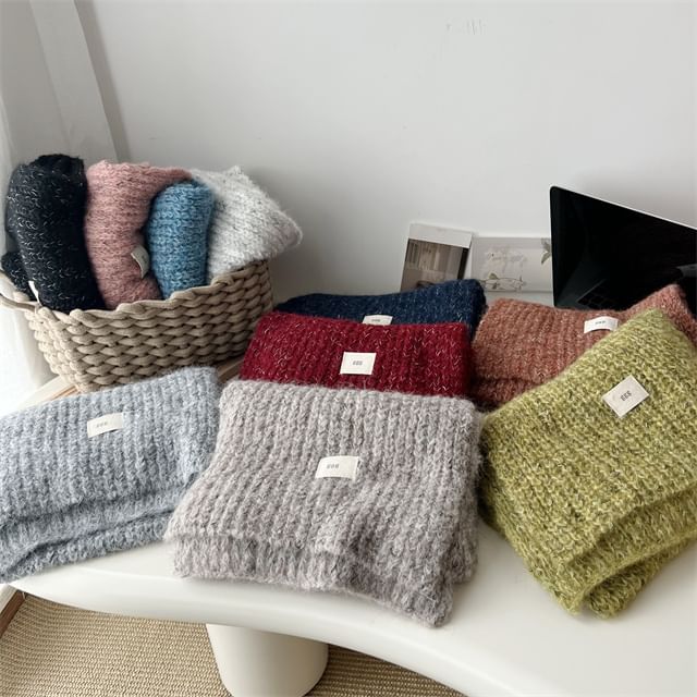 Plain Knit Scarf