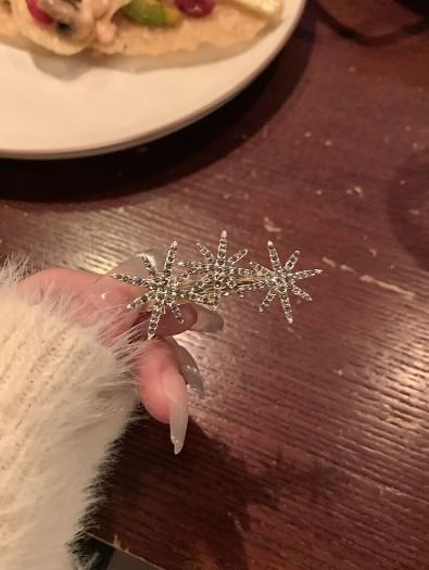 Rhinestone Star Hair Clip