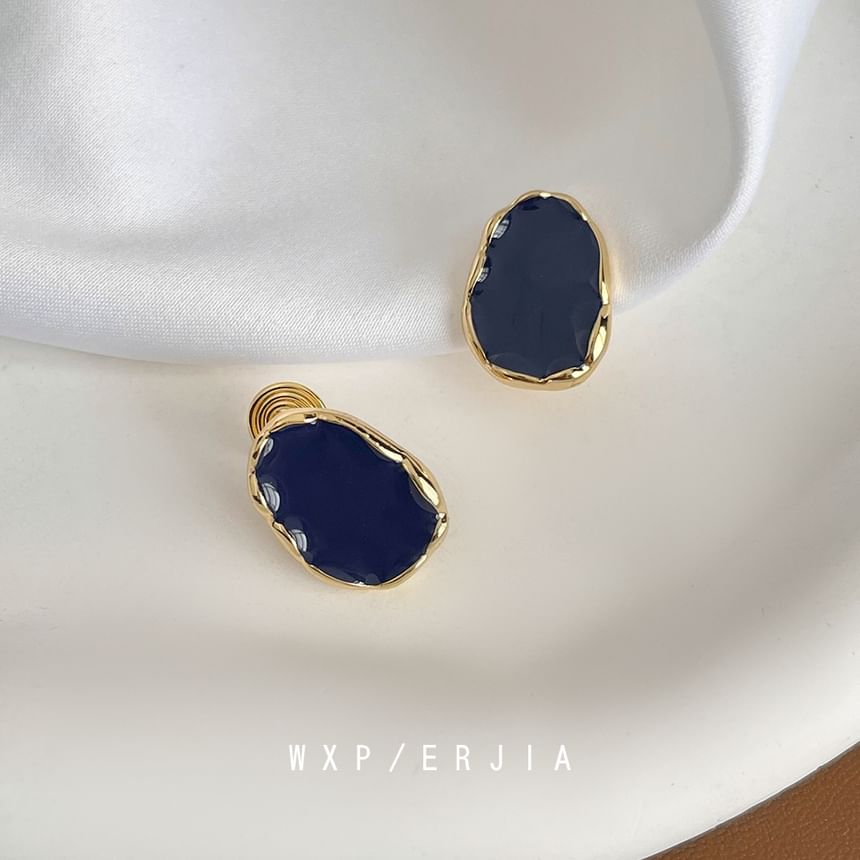 Ear Irregular Glaze Alloy Cuff