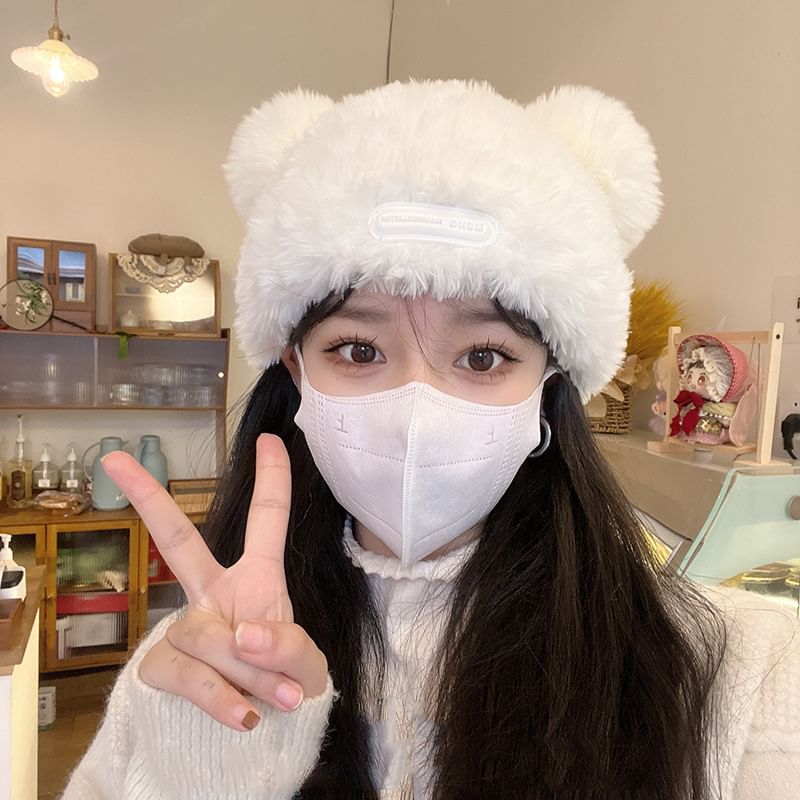 Chenille Ear Bera Hat