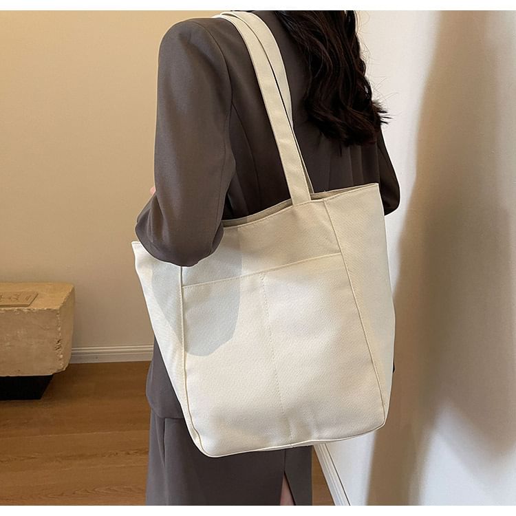 Bag Canvas Plain Tote