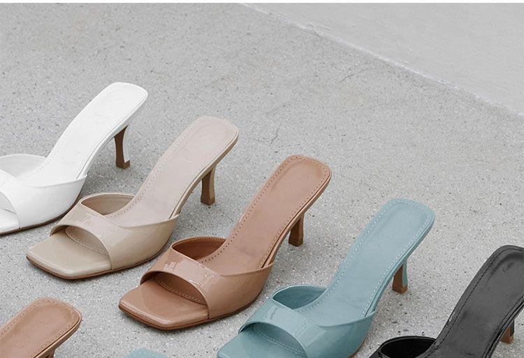 Sandals High Slide Heel