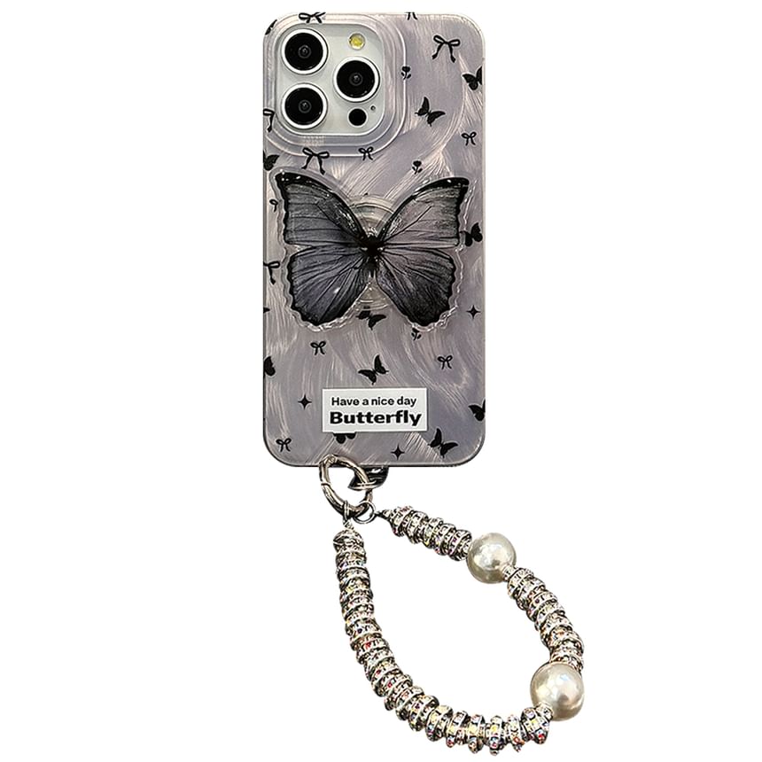 Set Phone Case Strap Butterfly /