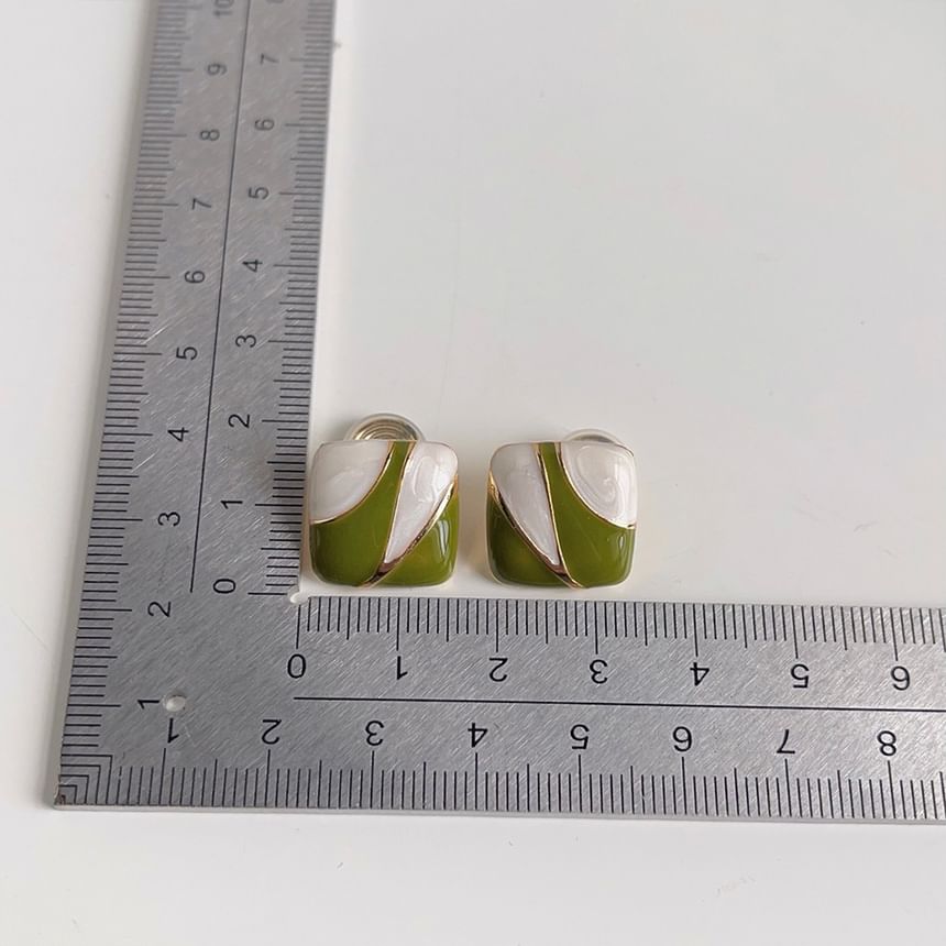 Cuff Square Alloy Glaze Ear