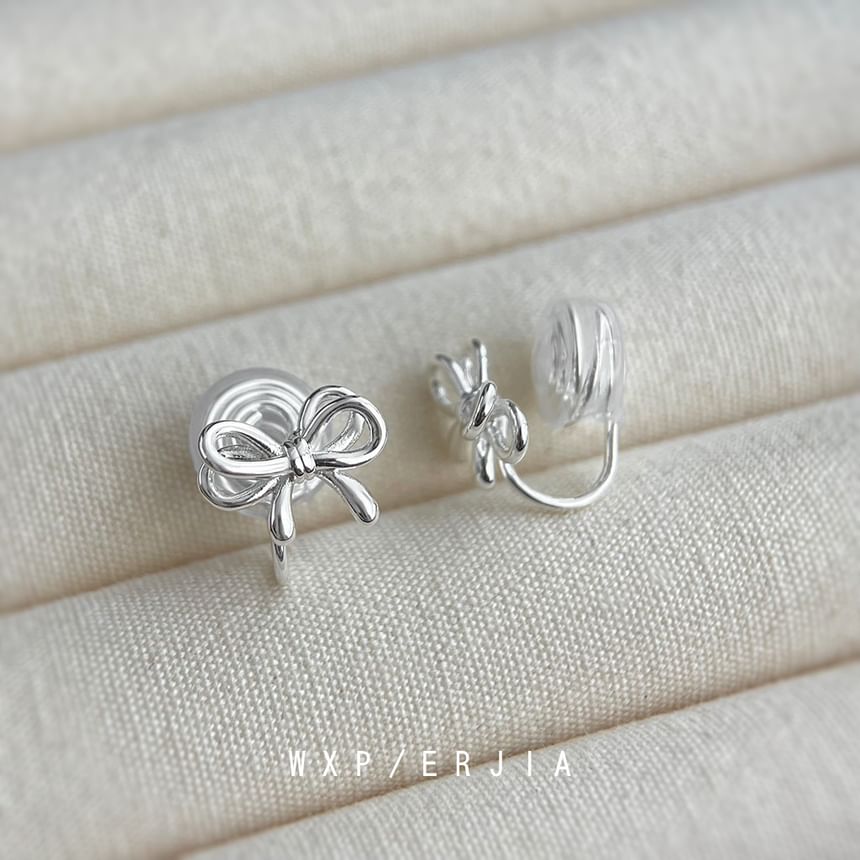 Earring Bow On Clip
