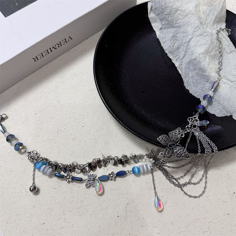 Butterfly Layered Necklace