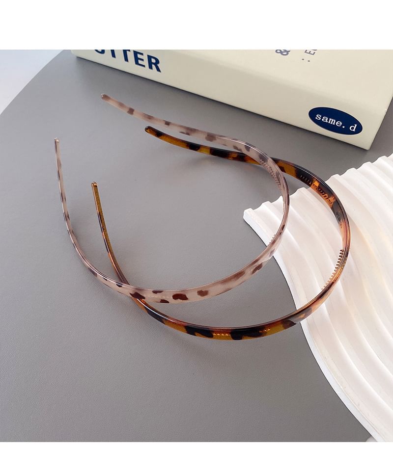 Leopard Print Headband