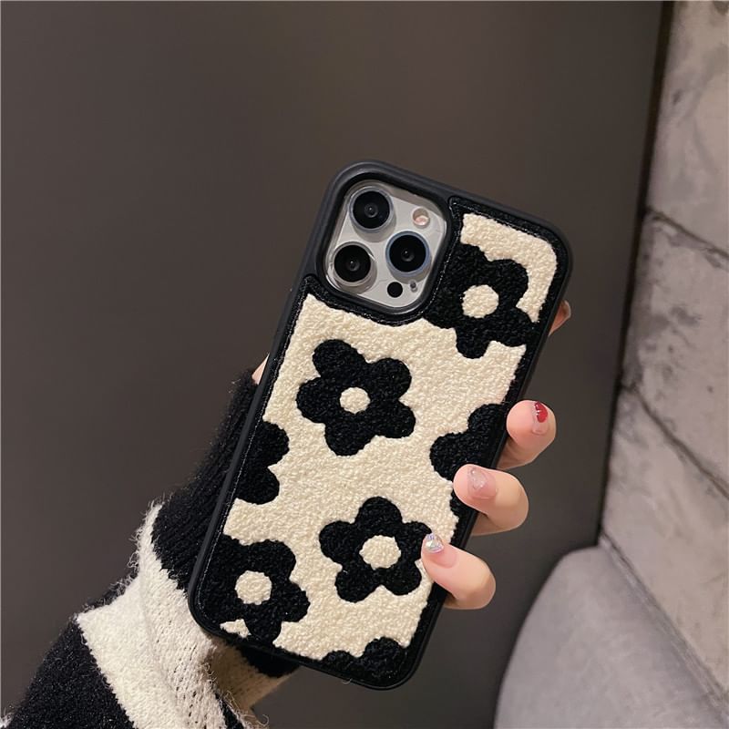 Floral Fabric Phone Case