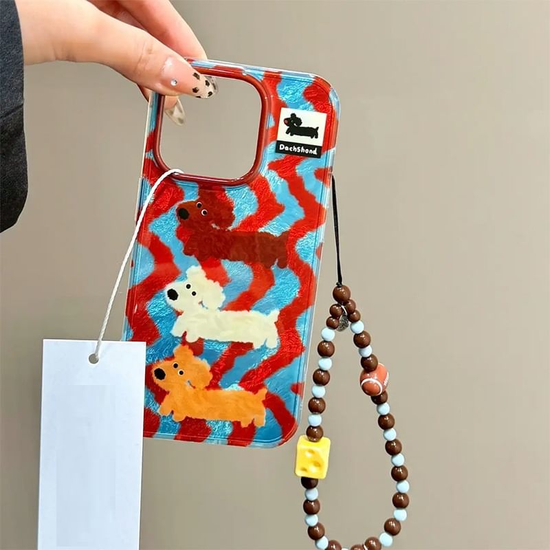 Phone Strap / Set Case Dog
