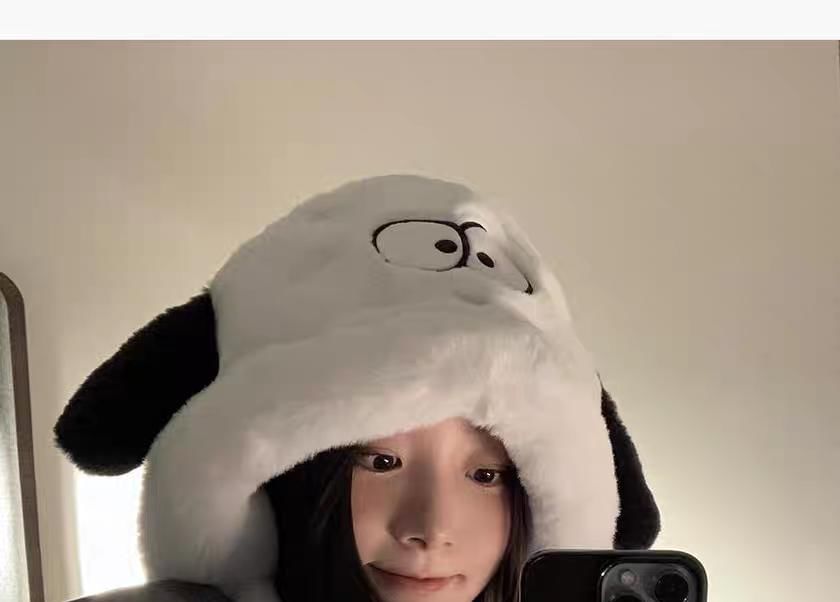 Bear Dog / Hat Fluffy Bow Ear