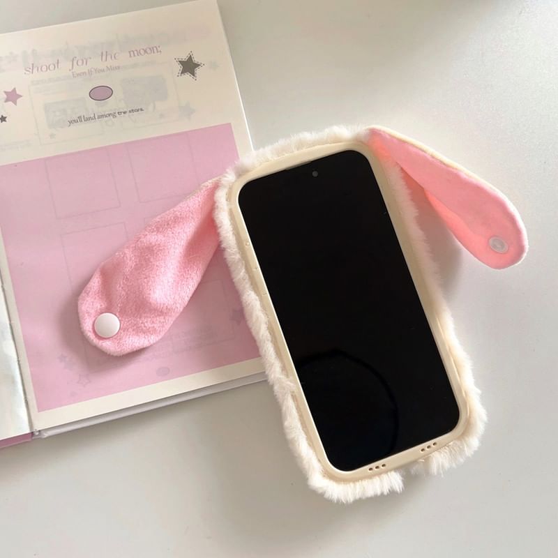 Chenille Rabbit Case Phone