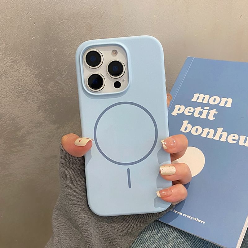 with Magnetic MagSafe) Plain Phone Case (Compatible