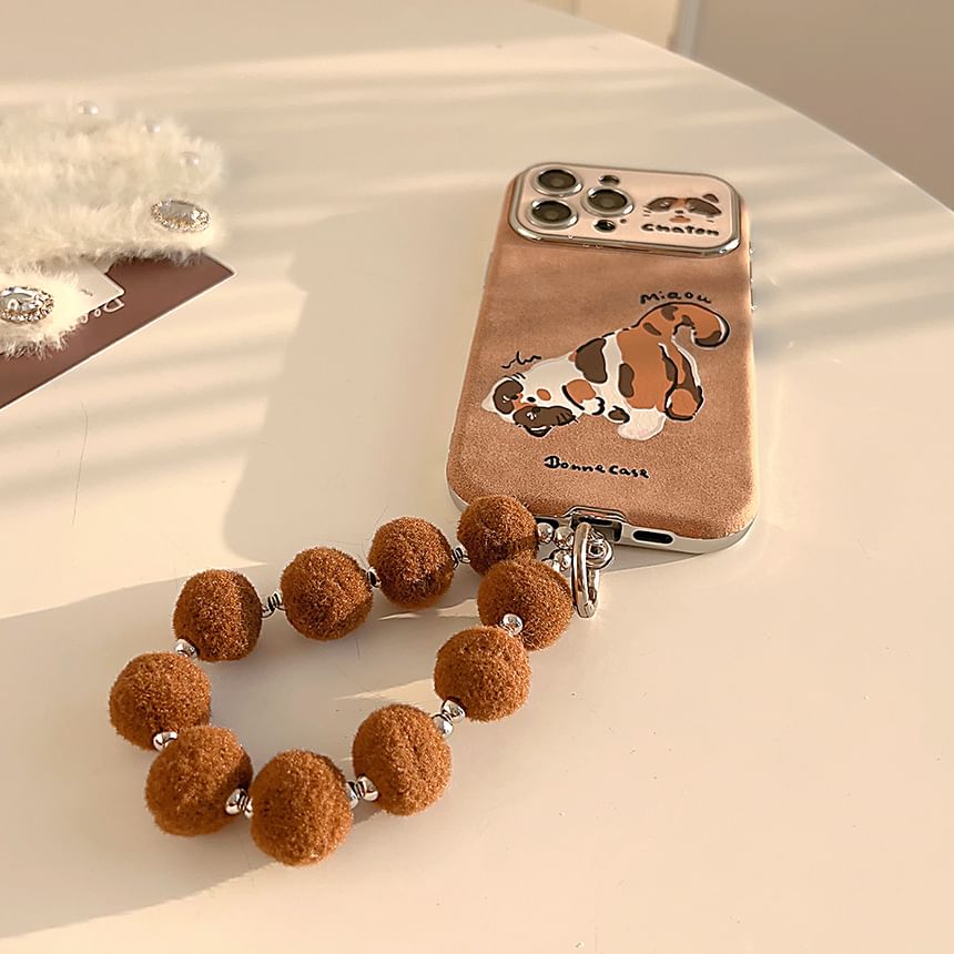 / Case Phone Strap Set Cat