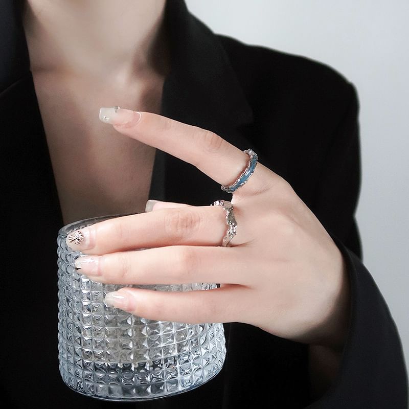 Ring Metal Geometric