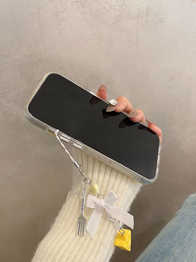 Cheese Phone Set Charm / Case