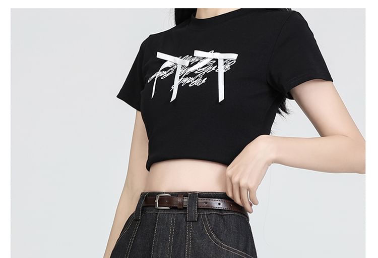 Trim Skort Denim High Waist Lace Pleated