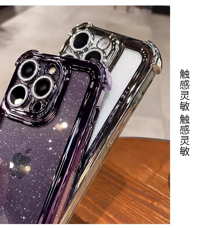 Glitter Case Transparent iPhone