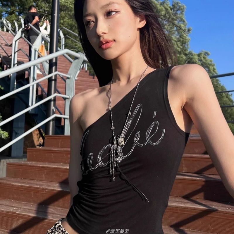 Alloy Gemstone Necklace Fringed