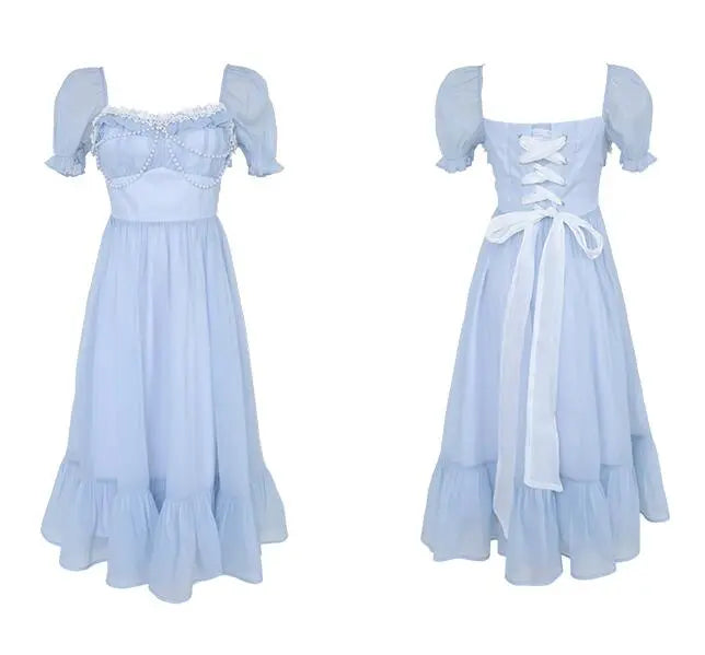 Robe de princesse romantique vintage avec perles MK17453