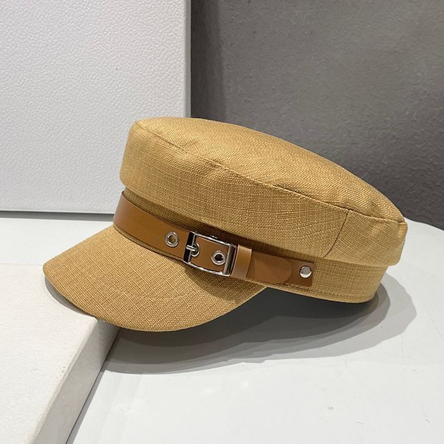 Linen Military Cotton Cap Belt