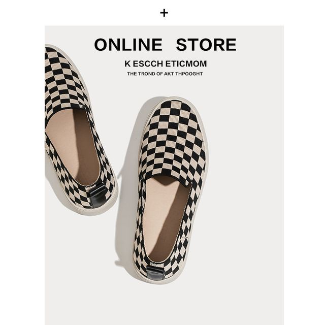 Slip-Ons Flat Knit