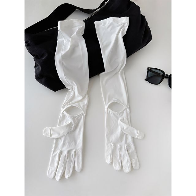 Protection Plain Sun Gloves