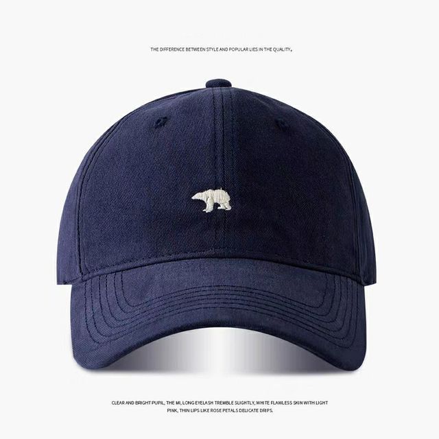 Polar Bear Cap Baseball Embroidered