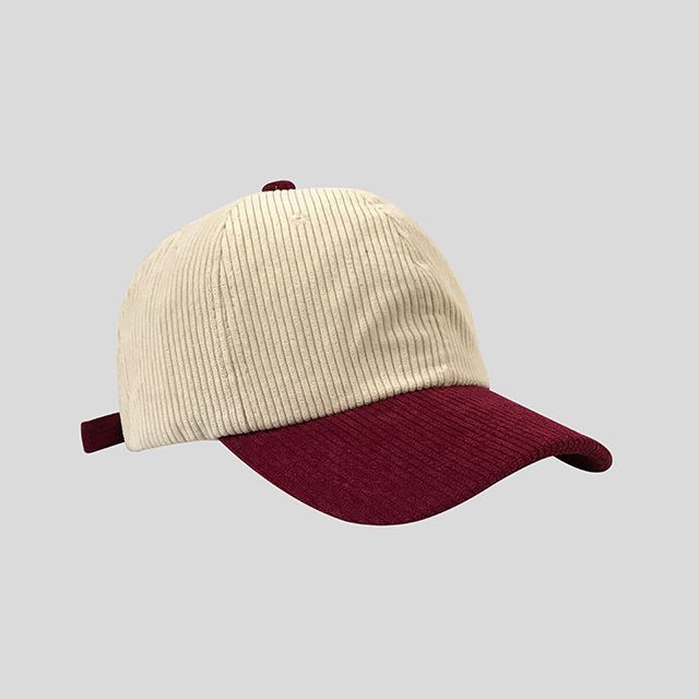 Two Cap Baseball Tone Corduroy