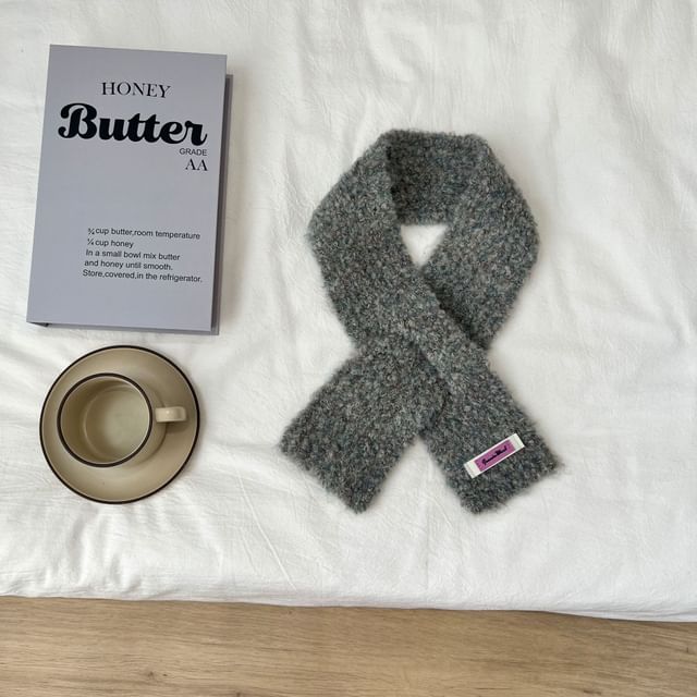 Scarf Light Knit Criss Cross