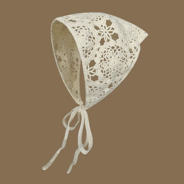 Headkerchief Crochet Knit