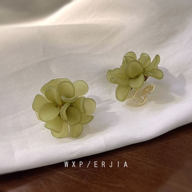 Cuff Flower Earring