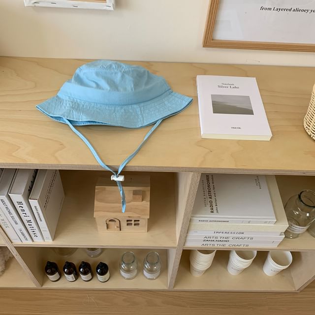 Plain Drawstring Hat Bucket