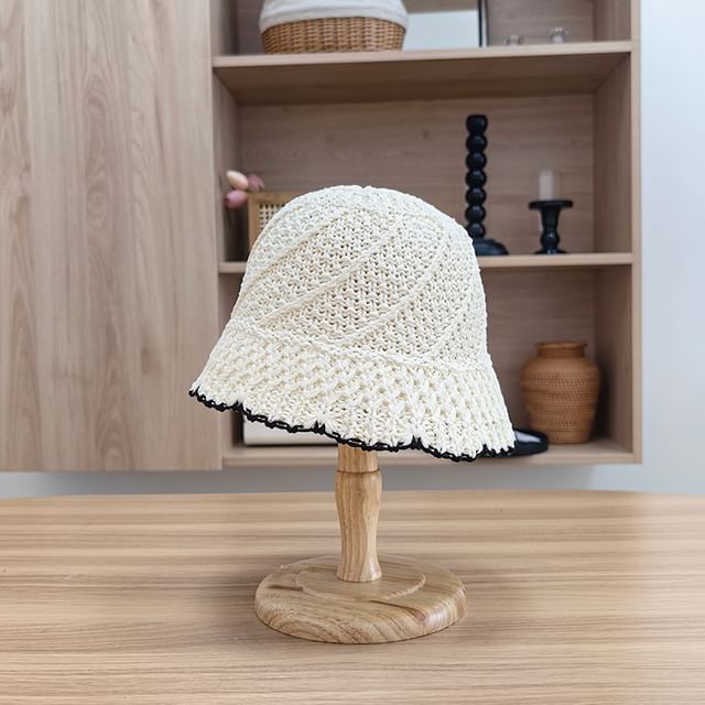 Hat Woven Bucket