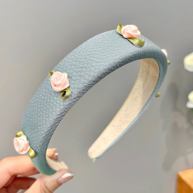Pearl Faux Hair Band (Various Designs) Flower
