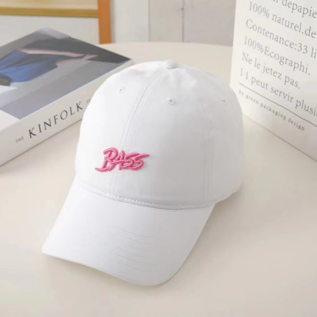 Baseball Embroidered Cap Lettering