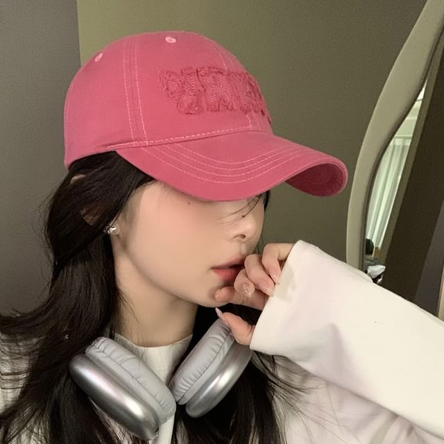 Applique Cap Lettering Baseball