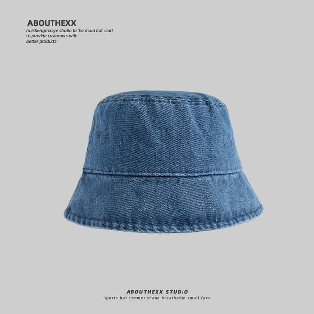 Bucket Denim Hat