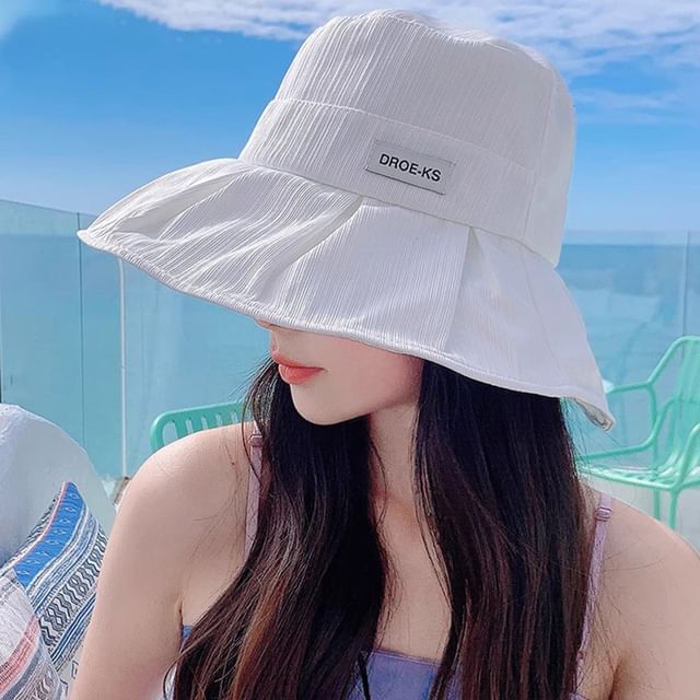 Hat Brim Plain Wide Bucket