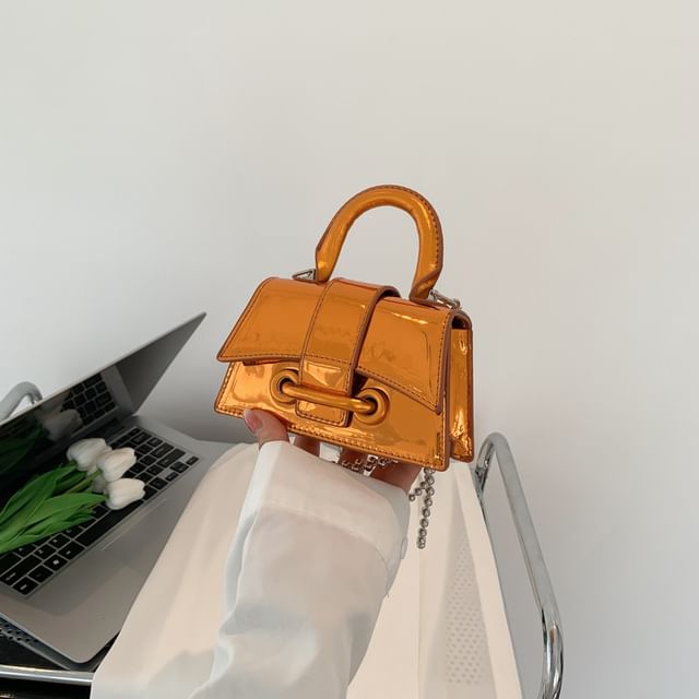 Beaded Bag Crossbody Flap Strap