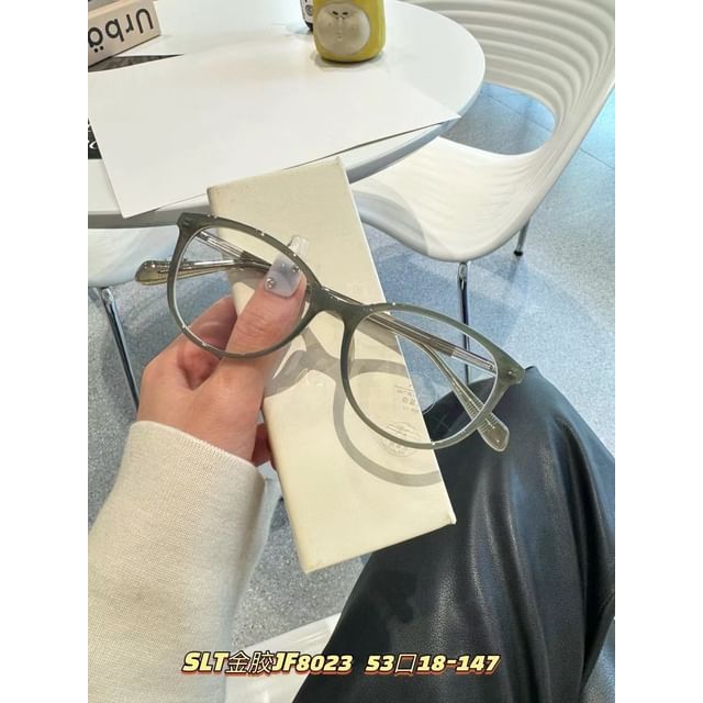 Frame Round Glasses