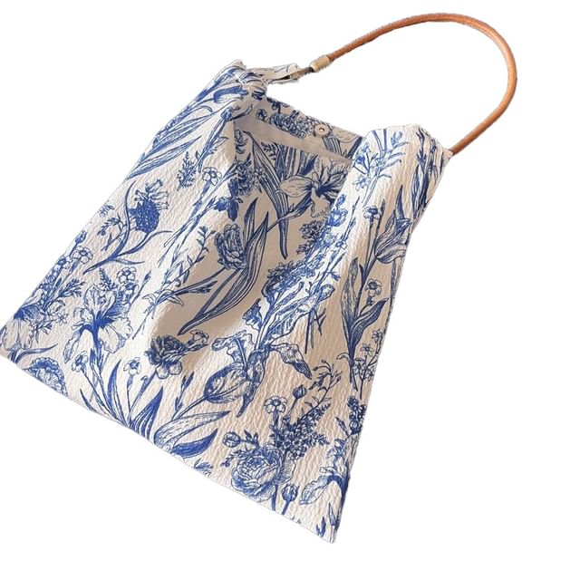 Tote Bag Print Floral Canvas